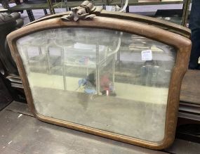Vintage Beveled Mirror Framed