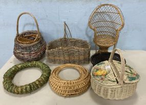 Group of Decorative Baskets