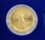 1987 $50 Gold 1 Oz. American Eagle Proof