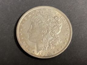 1896 Morgan Silver Dollar