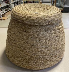 Tarahumara Double Wall Agave Corn Storage Basket