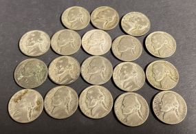 18 Silver Nickels