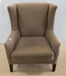 Modern Charcoal Grey Upholstered Chair