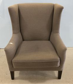 Modern Charcoal Grey Upholstered Chair