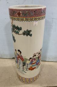 Chinese Porcelain Umbrella Vase Stand