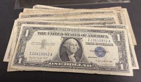 20 Silver Certificates Dollar Notes