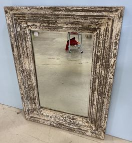 New Distressed Painted Wall Mirror