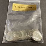 15 Steel Cents