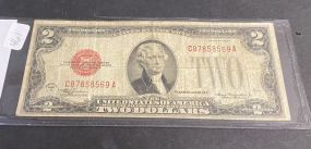 1928 Two Dollar Note