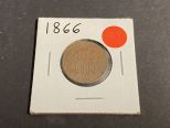 1866 Two Cent Piece