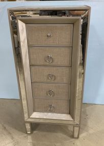 Contemporary Mirrored Lingerie Chest