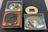 Five Collectible Belt Buckles