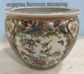 Chinese Porcelain Fish Bowl