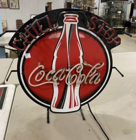 Coca Cola Neon Advertisement Sign