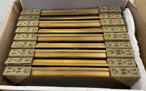 Box of New 11 x 14 Gold Gilt Picture Frames