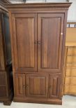 Modern Entertainment Center Armoire