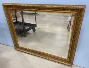 Large Gold Gilt Framed Wall Mirror
