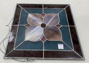 Stained Glass Window Decor Panel