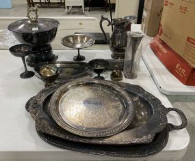 Group of Vintage Silver Plate