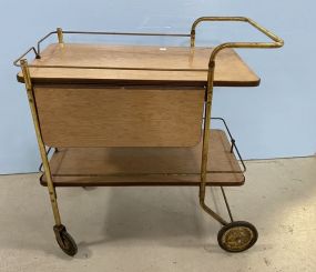 Vintage Tea Serving Cart