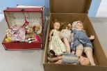 Group of Vintage Dolls