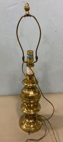 Colonial Style Brass Lamp