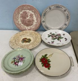 Group of Porcelain Decorative Plates