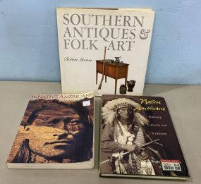 Native Americans Books ad Southern Antiques & Folk Art