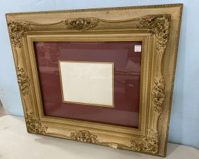 Antiqued Style Picture Frame