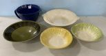 Five Serving Bowls