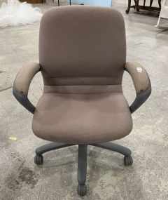 Vintage Upholstered Office Arm Chair
