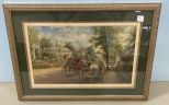 Home Again Framed Print by E . Lamson Henry