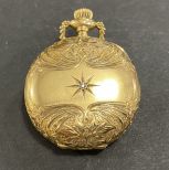 1915 Waltham Keystone 14K Pocket Watch