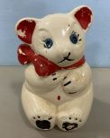 Vintage Teddy Bear Cookie Jar