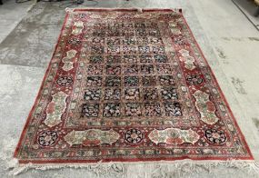 Nice Silk Hand Woven Area Rug 6' x 8'9