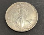 1986 Walking Liberty Silver Dollar