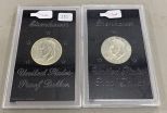 1973, 1974 Eisenhower United States Proof Dollars