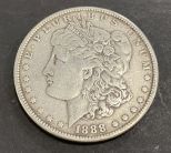 1888 Morgan Silver Dollar