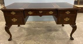 Sligh Furniture Cherry Chippendale Style Writing Desk
