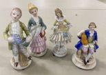 Four Porcelain Figurines