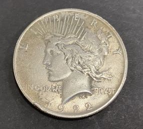 1922 Peace Liberty Dollar