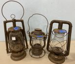 Three Antique Lanterns