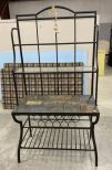 Large Iron Baker's Rack