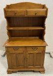 Conant Ball Company Maple Hutch