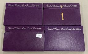 Four United States Proof Sets