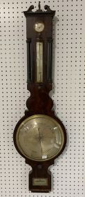 Ronchettl Optician Antique Barometer