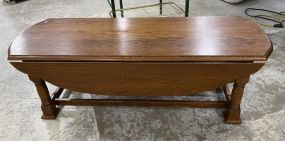 Oak Drop Side Coffee Table