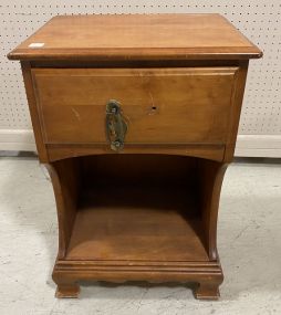 Maple Early American Style Night Stand