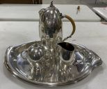 Flair 1847 Rogers Bros Silver Plate Tea Set