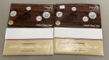 Four DP Uncirculated Coin Sets